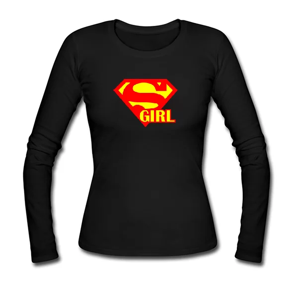 Жіночий лонгслив Super Girl