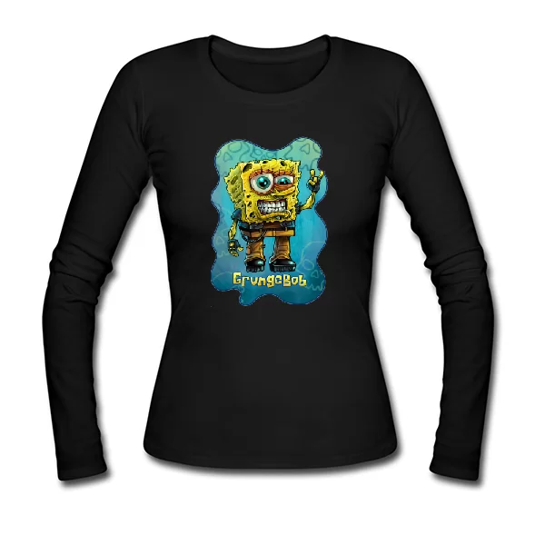 Женский лонгслив Grunge Bob