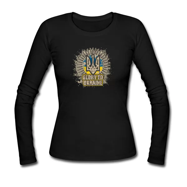 Жіночий лонгслів Glory to Ukraine