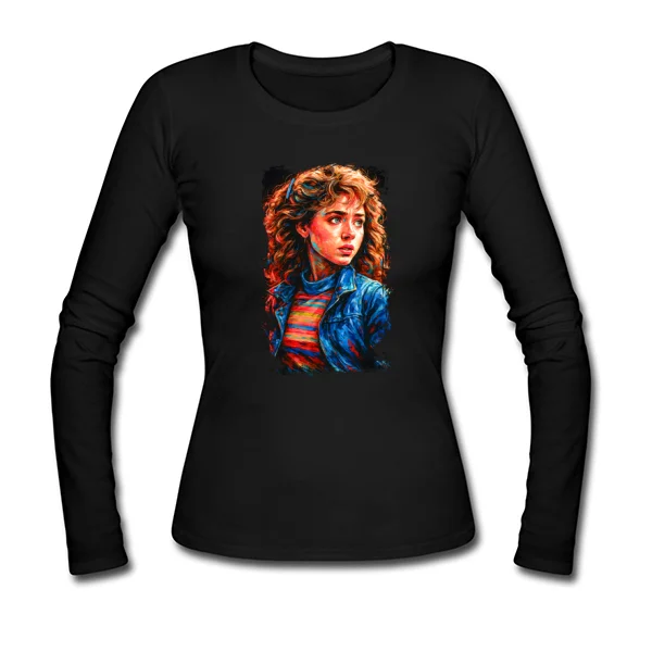 Женский лонгслив Stranger Things Нэнси