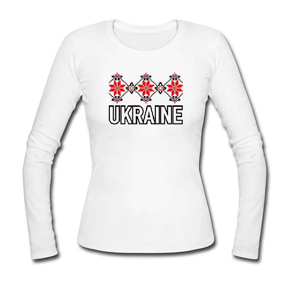Женский лонгслив Орнамент Ukraine