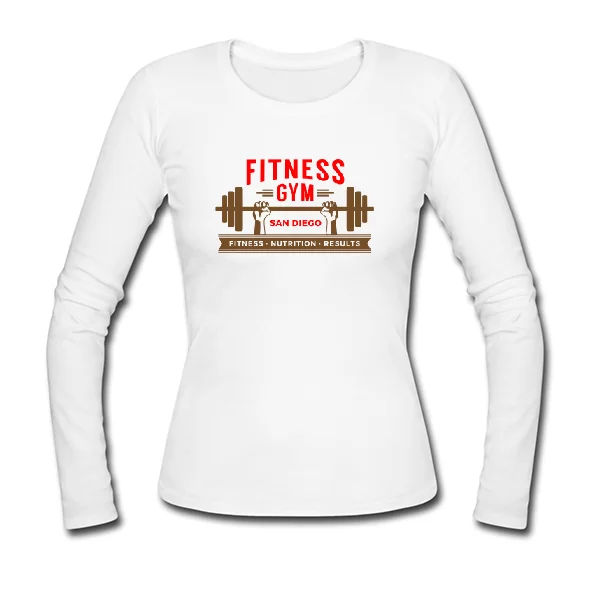Женский лонгслив Fitness Gym