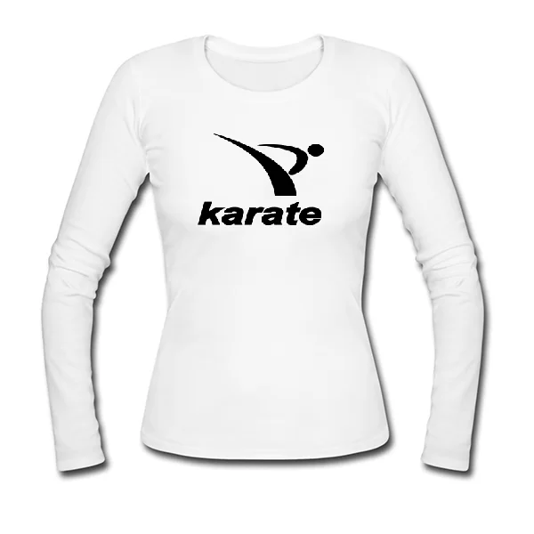 Женский лонгслив Karate лого