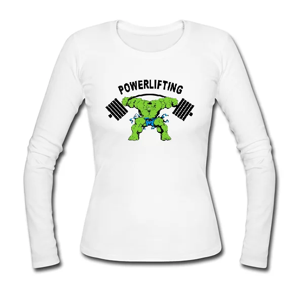 Женский лонгслив Powerlifting