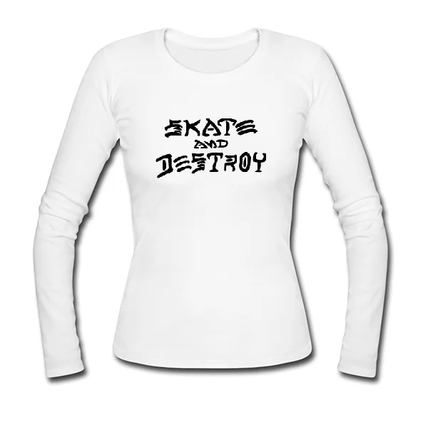 Женский лонгслив Thrasher Skate and Destroy