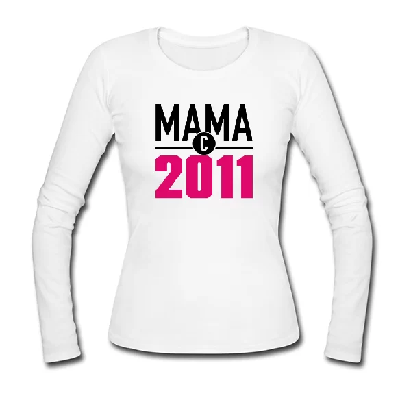 Женский лонгслив Мама с 2011