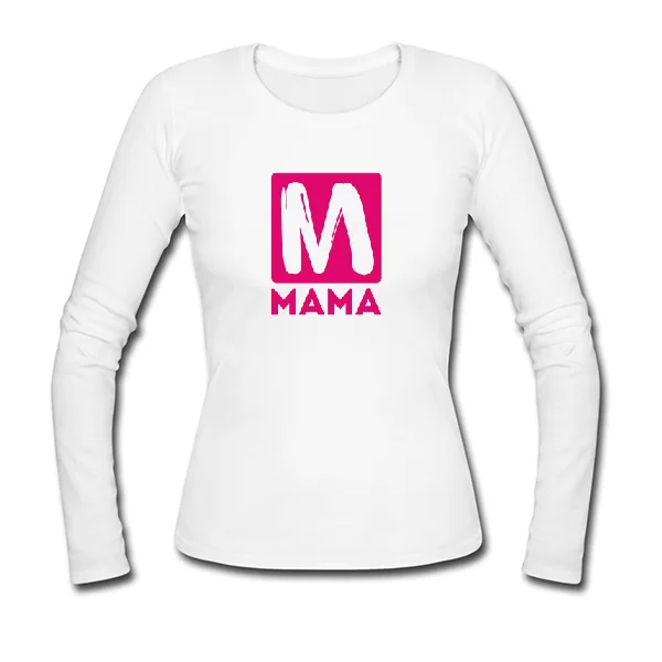 Женский лонгслив Мама