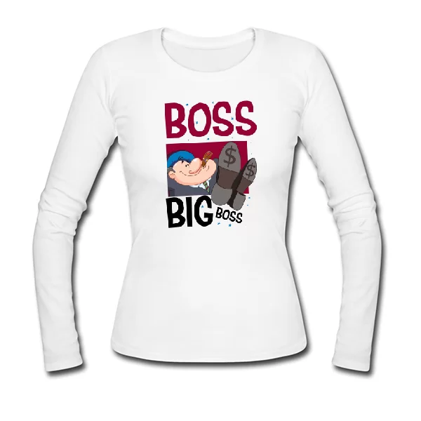 Женский лонгслив Big Boss