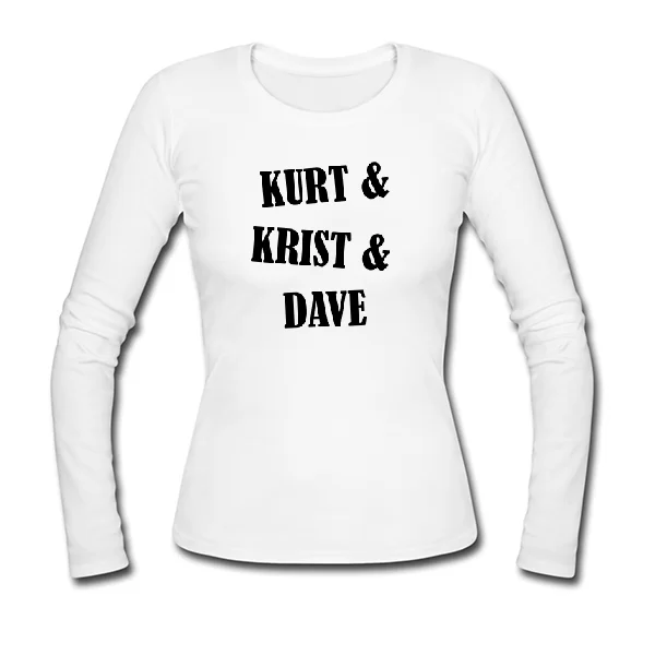 Женский лонгслив Kurt Krist Dave