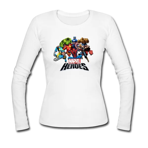 Жіночий лонгслив Герої Marvel