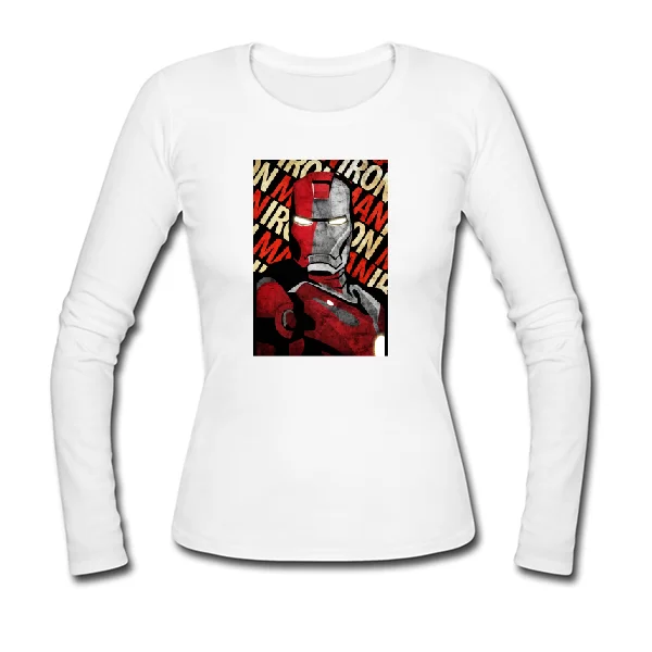 Жіночий лонгслив Iron Man