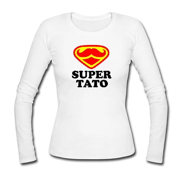 Женский лонгслив Super Тато