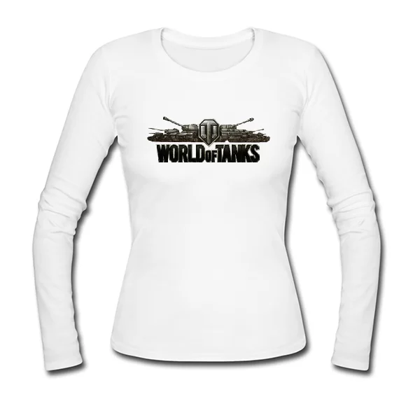 Женский лонгслив с логотипом World of Tanks