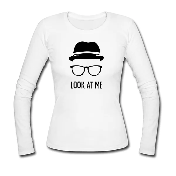 Женский лонгслив Look at me