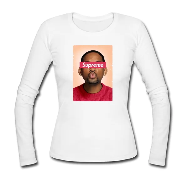 Женский лонгслив Supreme Will Smith