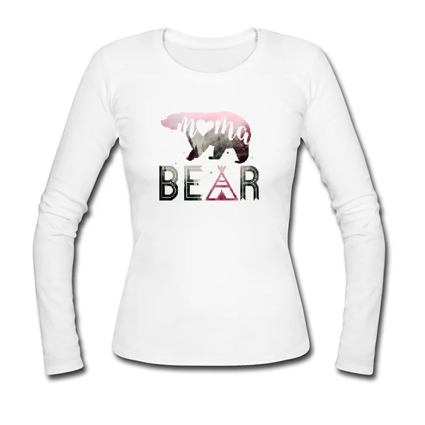 Женский лонгслив Мама Bear