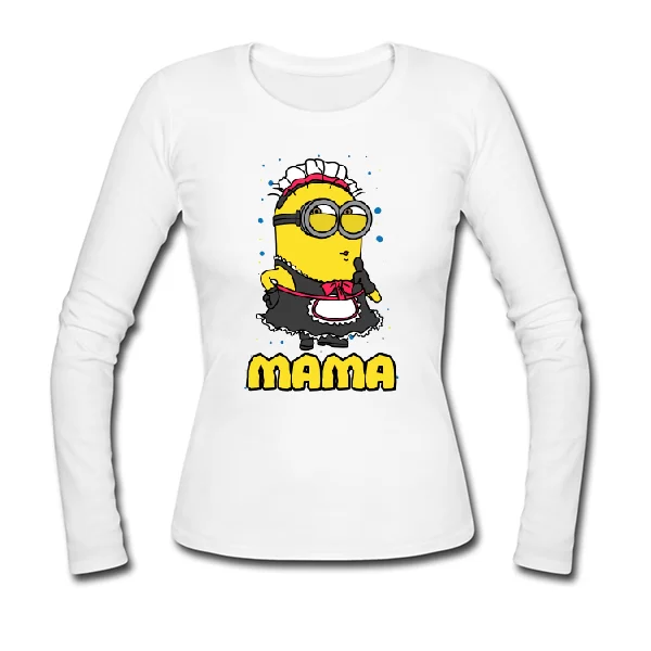 Женский лонгслив Мама Миньон