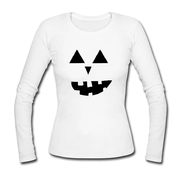 Женский лонгслив Face в стиле Halloween