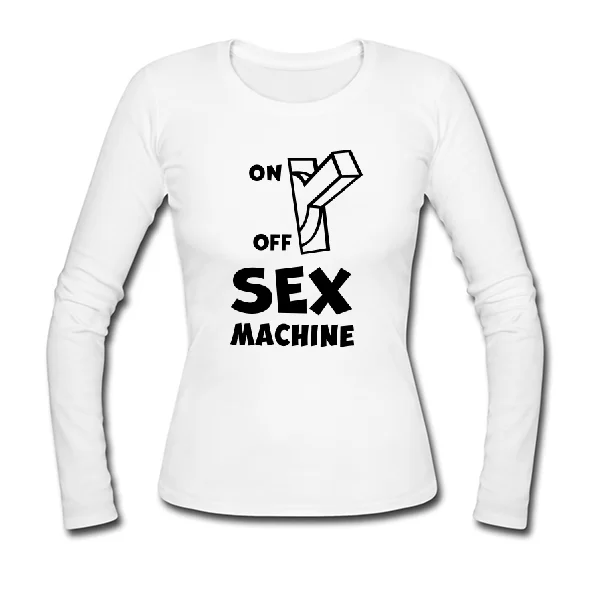 Женский лонгслив Sex машина