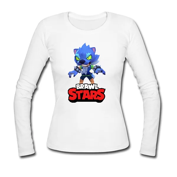 Женский лонгслив Brawl Stars Werewolf