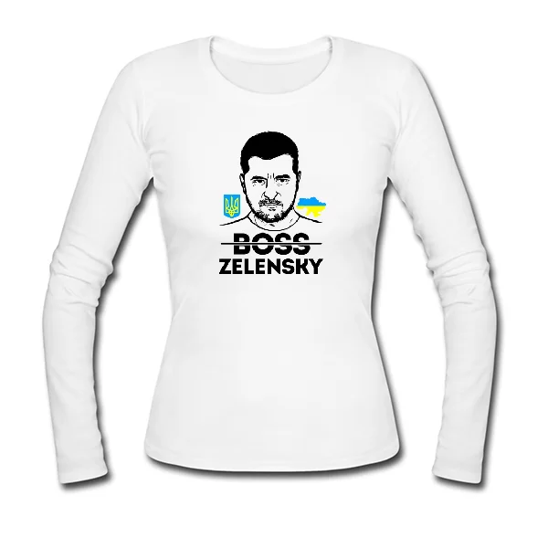 Жіночий лонгслів Zelensky Boss
