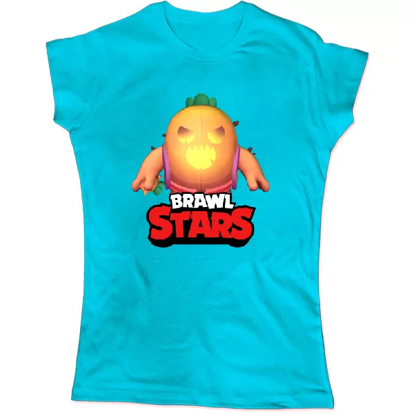 Женская футболка Brawl Stars Pumkin Spike