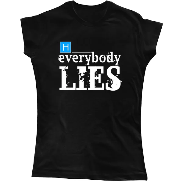 Жіноча футболка Доктор Хаус Everybody Lies