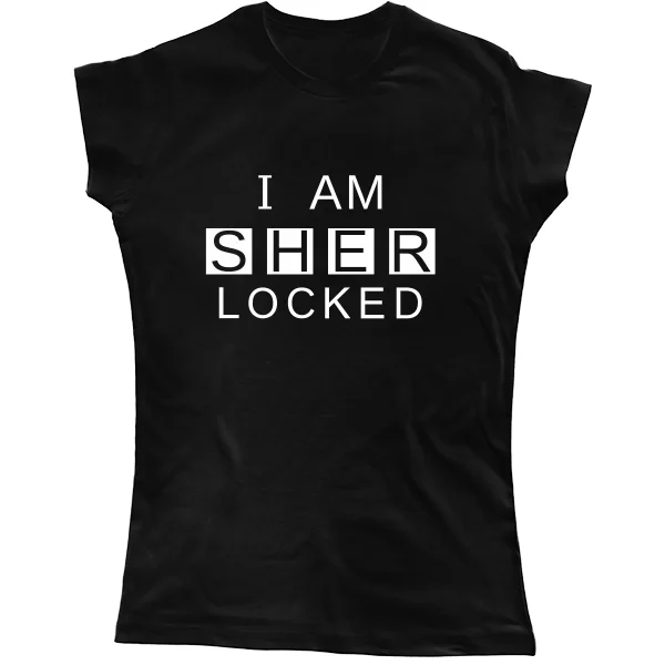 Жіноча футболка I am Sher Locked