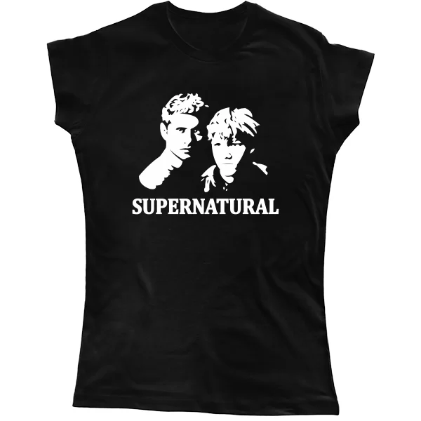 Женская футболка Supernatural Лица
