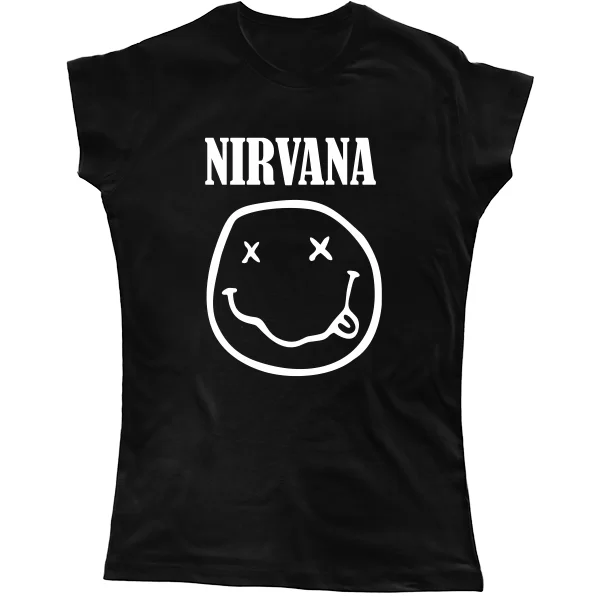 Женская футболка Nirvana