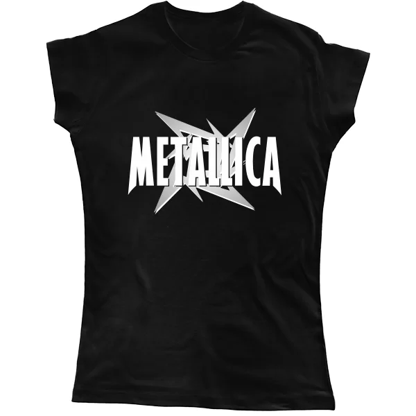 Женская футболка Metallica logo