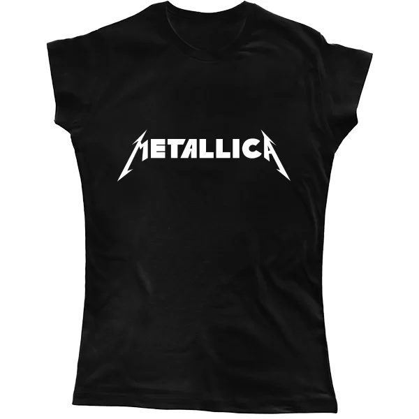 Женская футболка Metallica