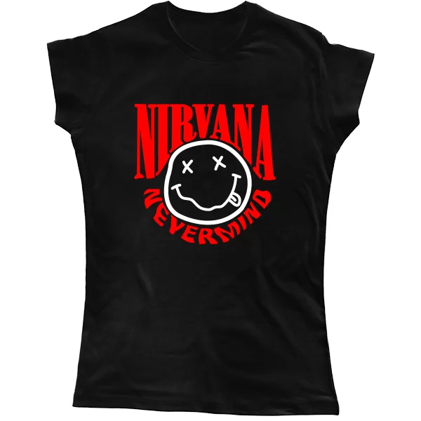 Женская футболка Nirvana Nevermind