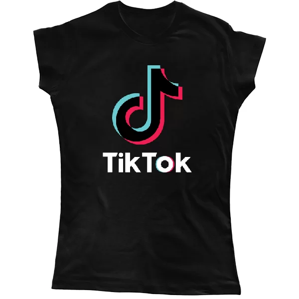 Женская футболка Tik Tok