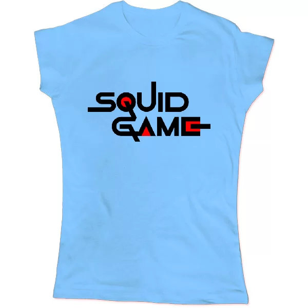 Женская футболка Squid Game logo