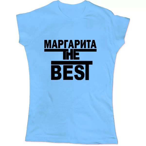 Женская футболка Маргарита the Best