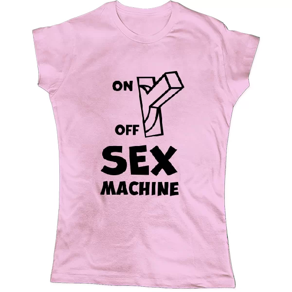 Женская футболка Sex машина