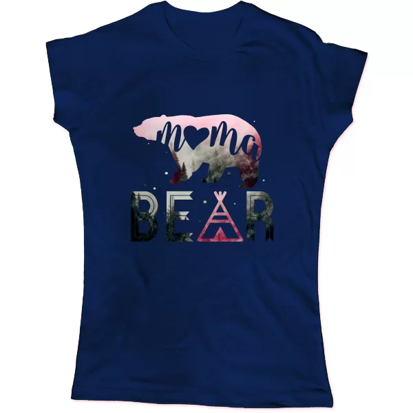 Женская футболка Мама Bear 17367