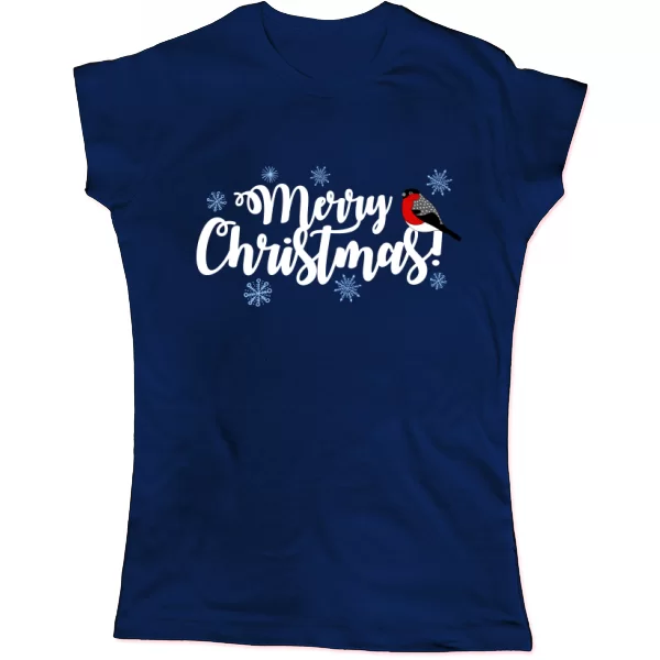 Женская футболка Merry Christmas (4507)