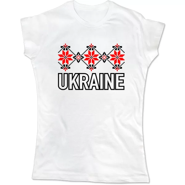 Женская футболка Орнамент Ukraine