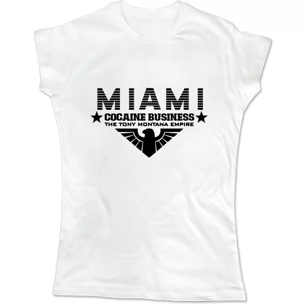 Женская футболка Miami Cocaine Business