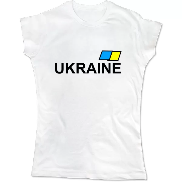 Женская футболка Ukraine