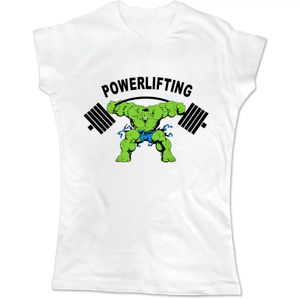 Женская футболка Powerlifting