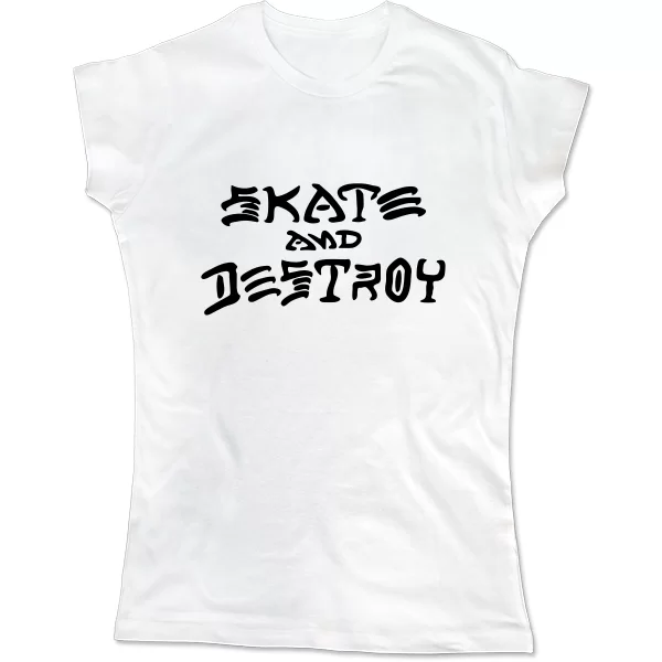 Женская футболка Thrasher Skate and Destroy