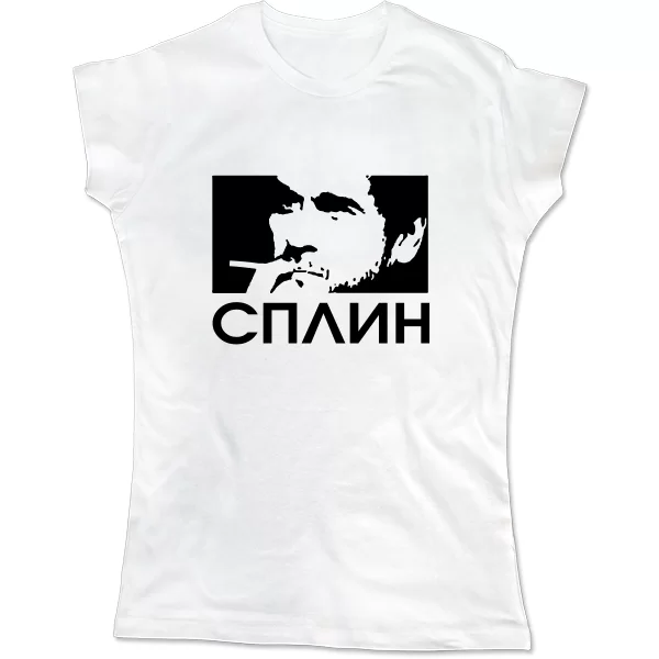 Женская футболка Сплин