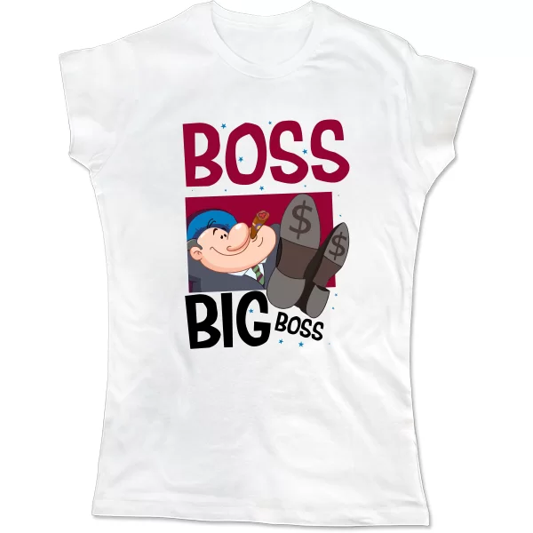Женская футболка Big Boss