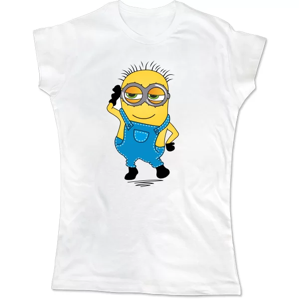 Женская футболка Миньон Jerry