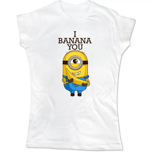 Женская футболка Я Banana Ты Banana