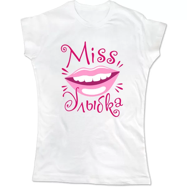 Жіноча футболка Miss Посмішка