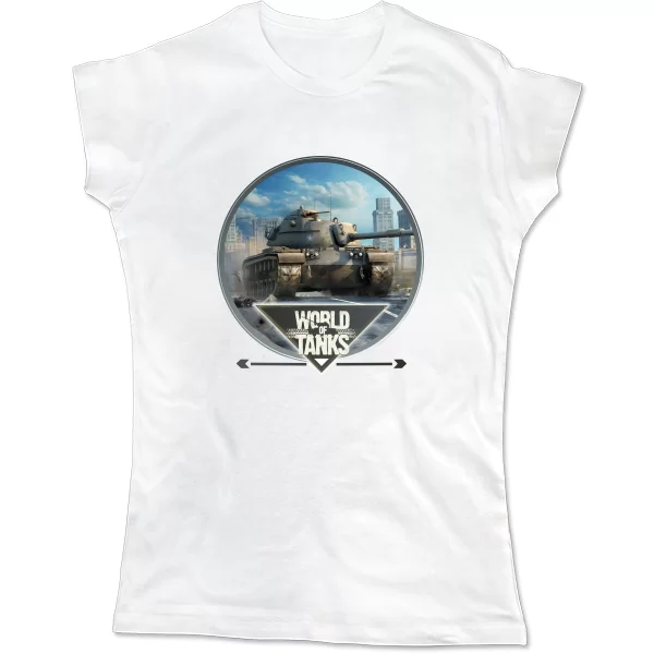 Женская футболка World of Tanks прицел